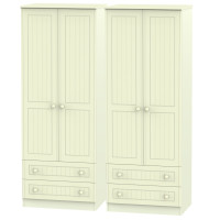 Warwick 4 Door 4 Drawer Wardrobe