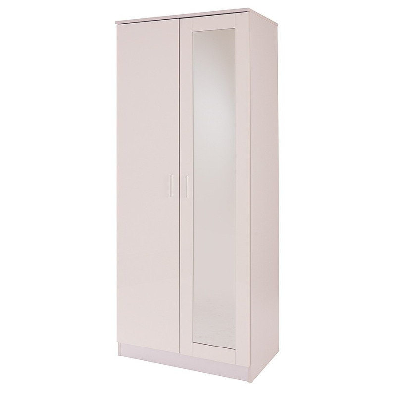 Montreal 2 Door Mirrored Wardrobe