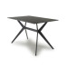 Timor 1.2m Black Dining Table Timor 1.2m Black Dining Table