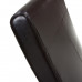 Kenton Bonded Leather Brown Dining Chair