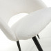 Atlanta Boucle White Dining Chair