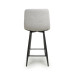 Lichfield Boucle Smoke Grey Bar Stool