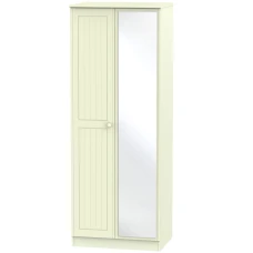 Warwick Tall 2 Door Mirrored Wardrobe